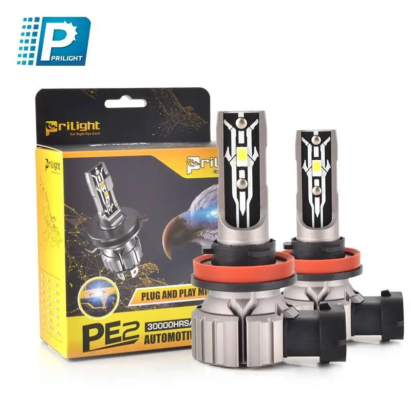 LED Lights Wholesale Auto Faros Led Lamp H1 H8 H11 9005 9006 H7 PE2 H4 Car Led Headlight 1