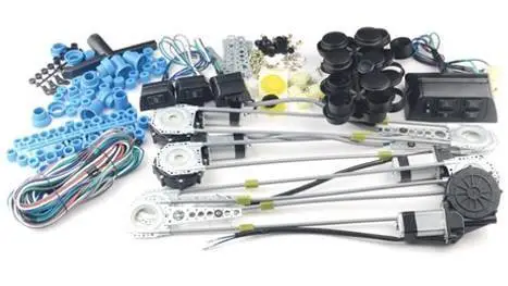 DC 12V Universal 2/4 Door Auto Electric Power Window Kit For Car 1