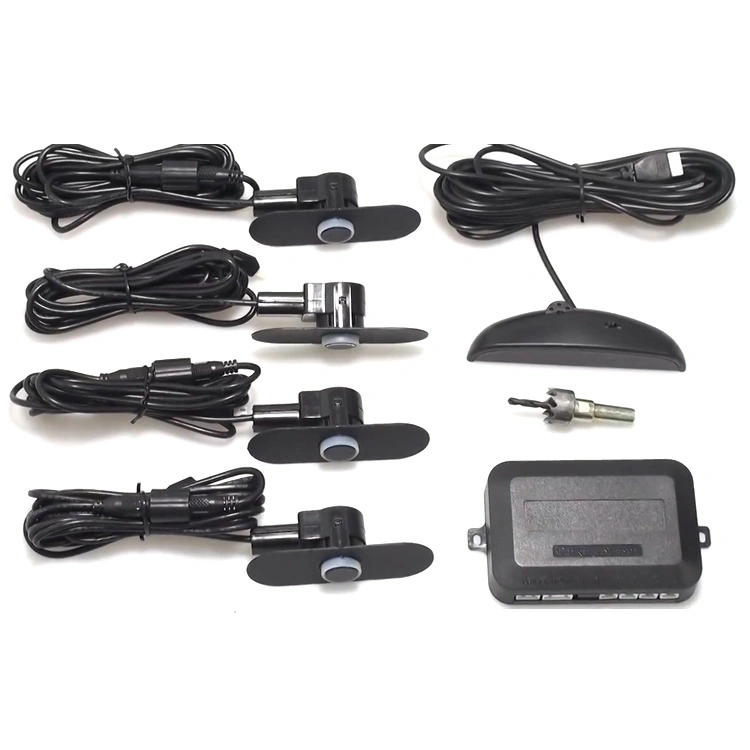 CF5100 Smart Parking Sensor 4 Sensors Backup Radar Detector Car Parking Sensor With Led Display 1