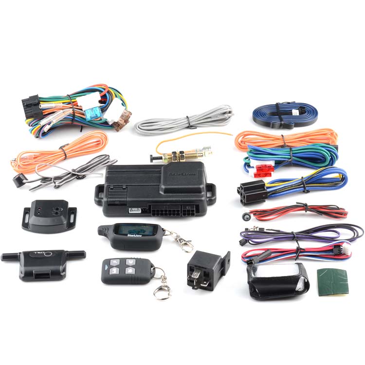 A6+ Two Way Car Alarm System With Remote Starter And 3d Sensor 4