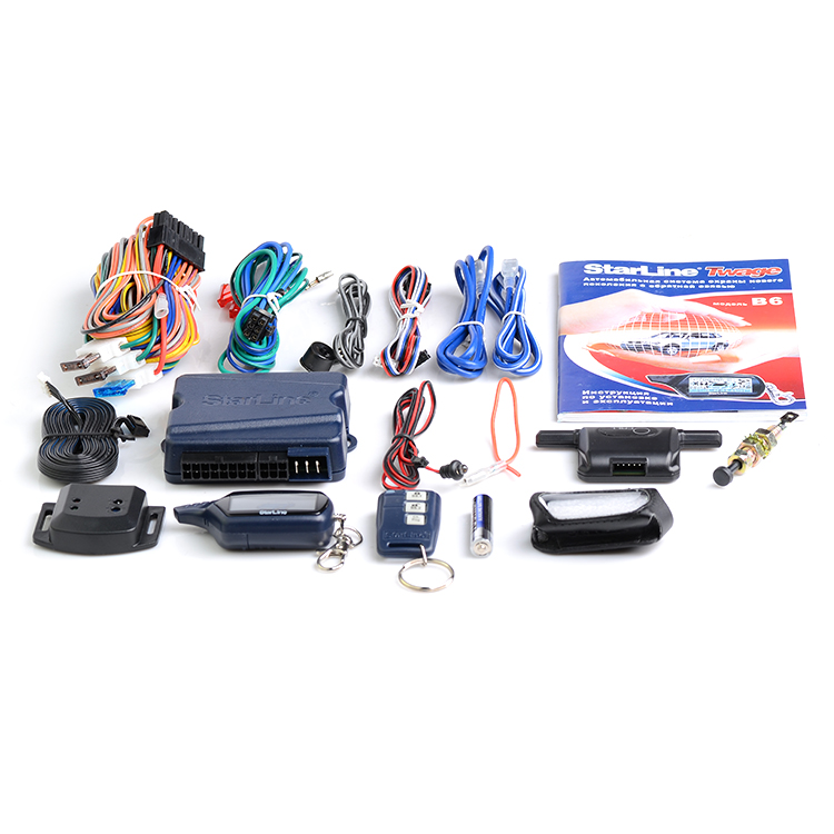 B6 Automotive Car Security Product Two Way Car Alarm 6