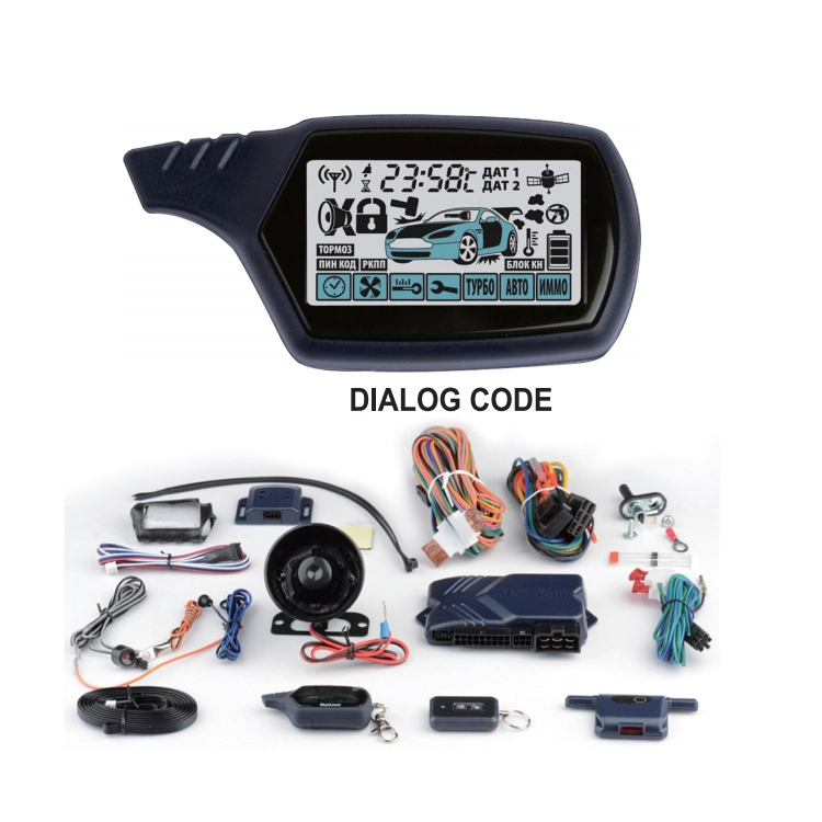 ST800 Car Accessories Two Way Anti Thieft Car Alarm 1