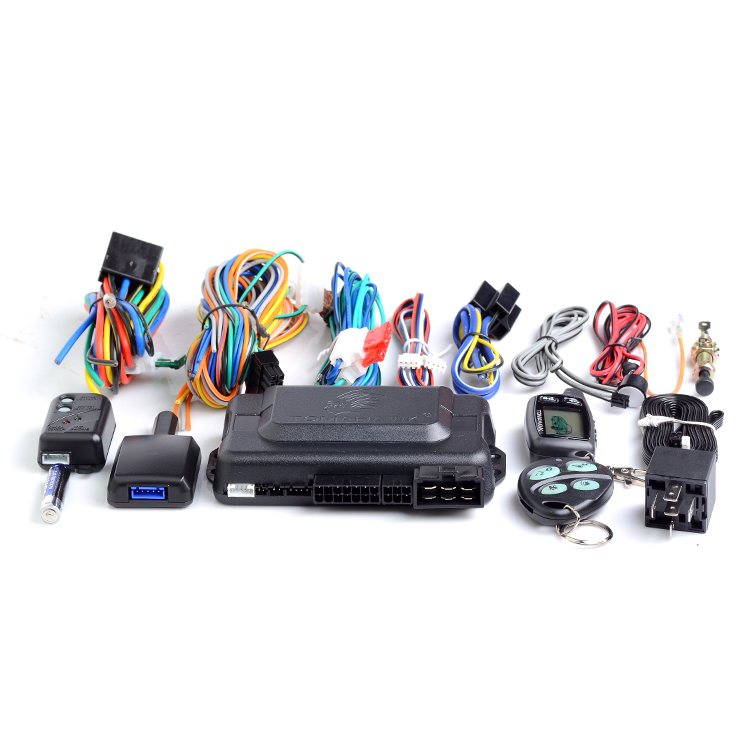 TW9030 Two Way Car Alarm LCD Remote Control Car Alarm System Remote Engine Starter 1