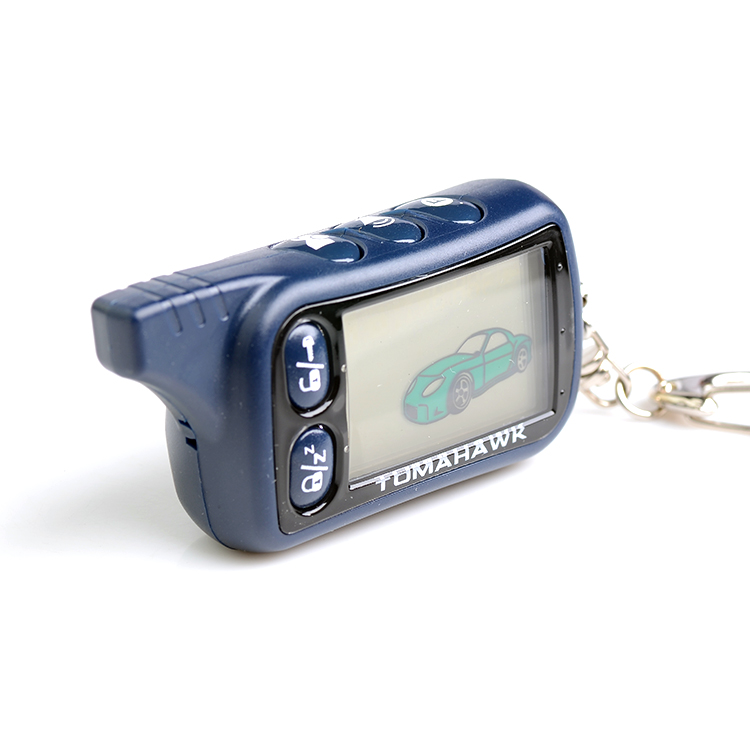 TZ9030 Two Way Car Alarm LCD Remote Engine Start Stop 2