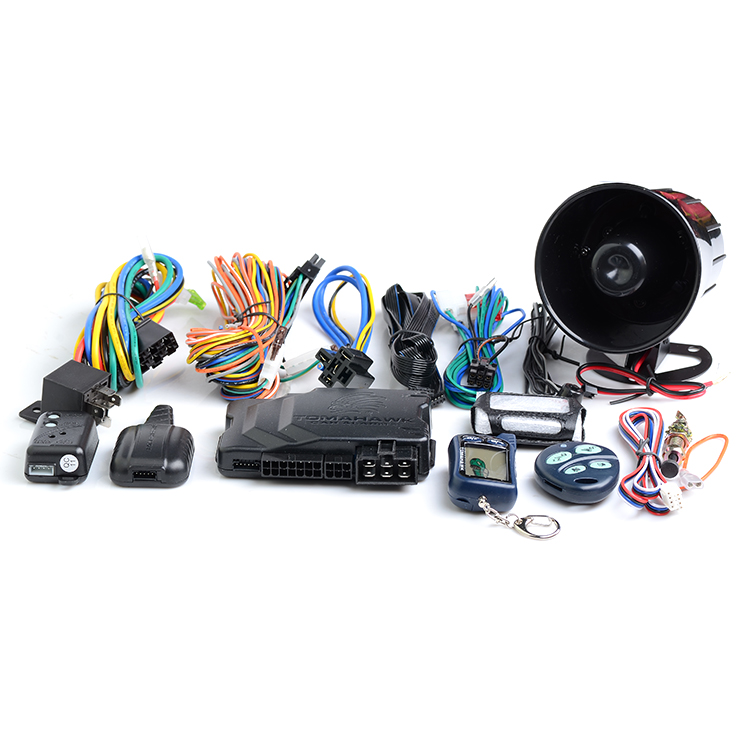 TZ9030 Two Way Car Alarm LCD Remote Engine Start Stop 1