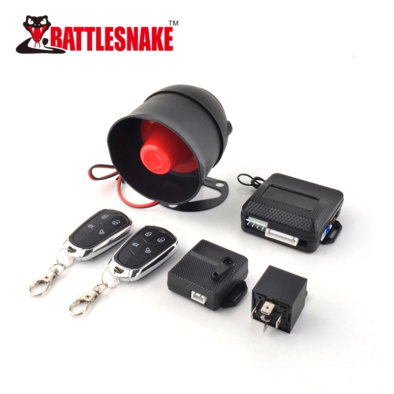CF818 Anti Hijacking Car Alarm System Car One Way Smart Car Alarms 1