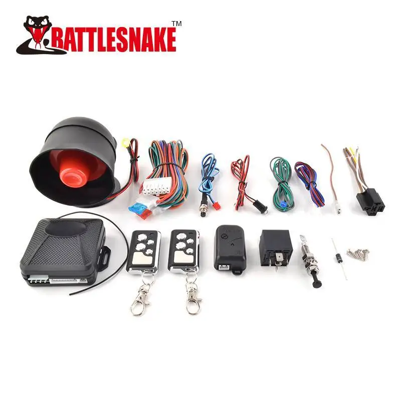 CF858G Smart Car Alarm Remote Control Car Alarm System 1