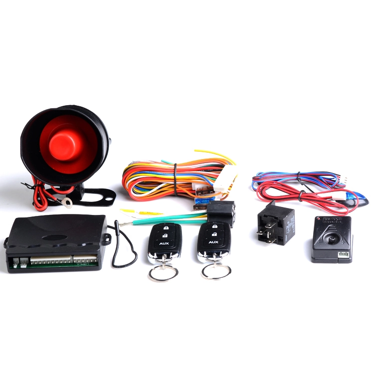 CF898F-141 Universal Remote Control One Way Car Alarm System Ultrasonic Sensor With Engine Start 1
