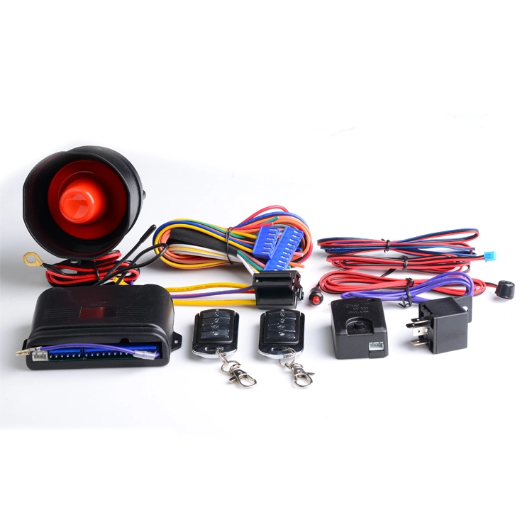 CF898P20-130 One Way Car Security Alarm System Car Alarm With 2 Remotes 1