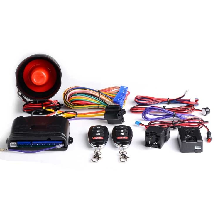 CF898P20-181 Remote Control Car Alarm System One Way Car Alarm Kit 1