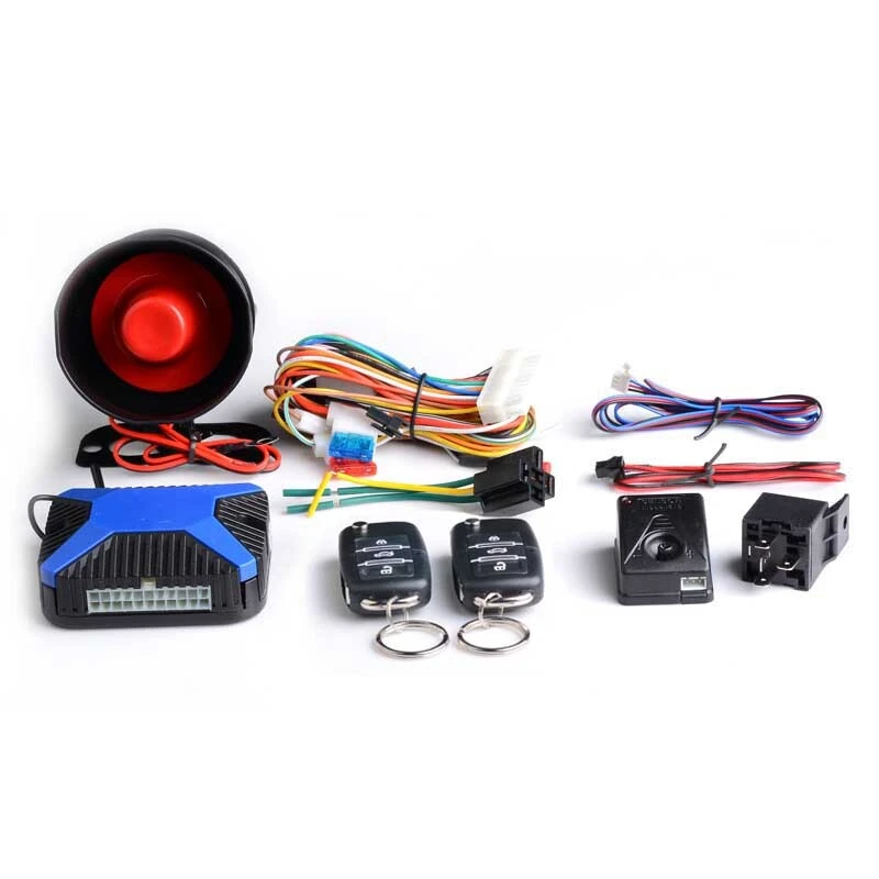 CF809X 027 One Way Car Alarm Security System Wireless Auto-Rearming Remote Control 1