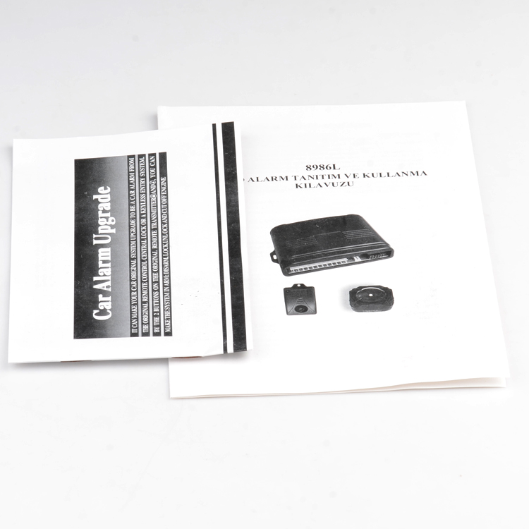 Upgrade car alarm system working with the original car remote controller