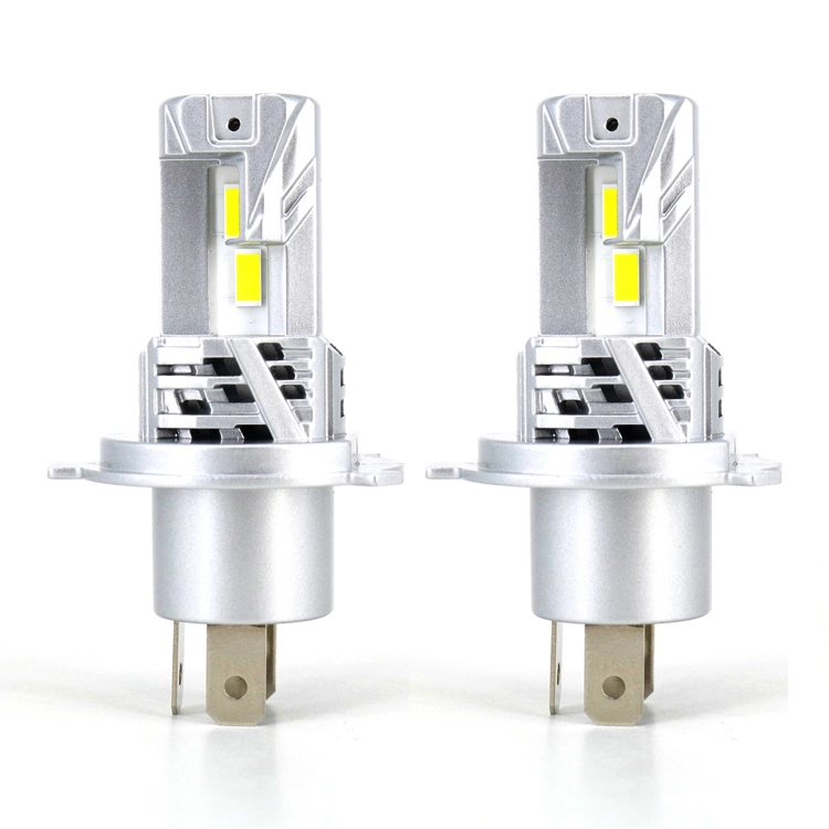 High power led headlight fanless M6 72w 12000lm 9005 9006 9012 H7 H8 H4 led headlight bulb 1