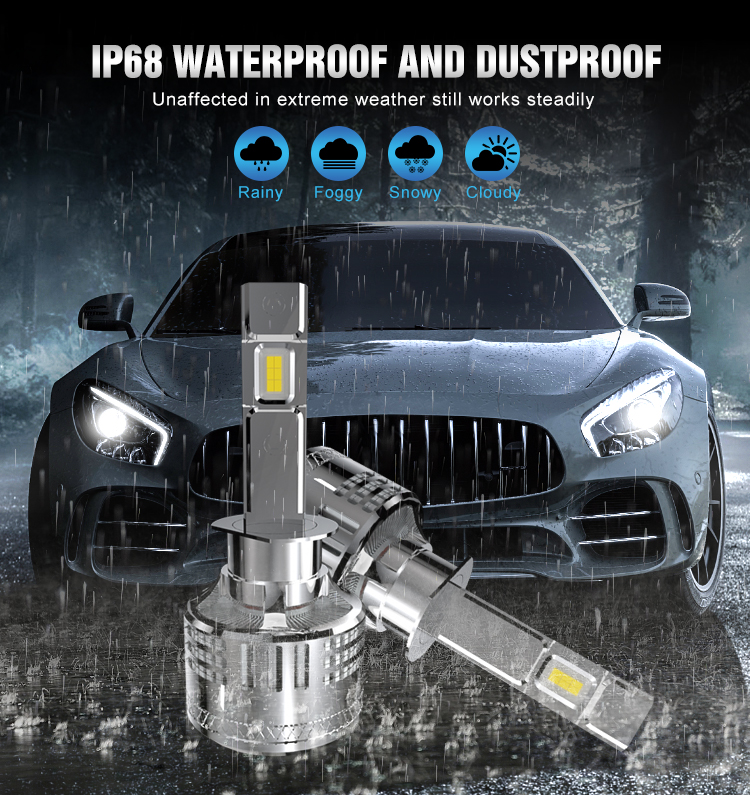 h4 h7 h11 9005 h13 880 auto light bulb kit 120w 20000lm car led headlight bulb headlamp for vehicles