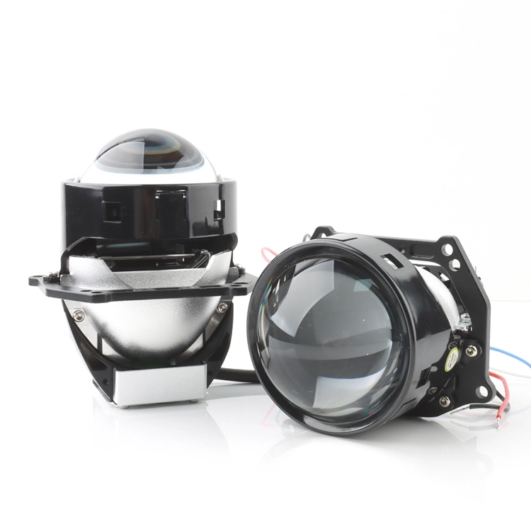 Small Mini Bi LED 3.0 Custom Ultra Bright 120W Bi LED Projector Lens Universal Car Projector LED Headlight Bulb 1