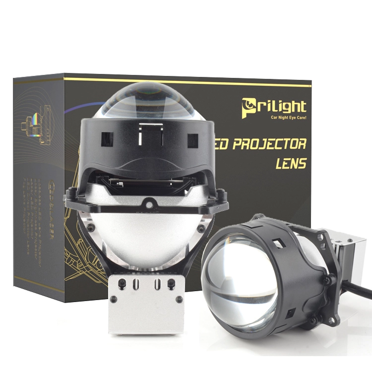140w super bright led headlight biled 3.0 car projectors 3 inch bi led projector lens for car light 1