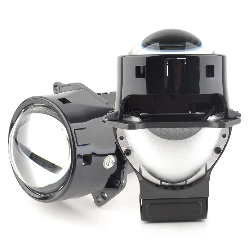 Auto Light System Biled Spot Light Bi LED Projector Lens 3.0 55W 6000k 12000lm Super Bright LED Headlight 1