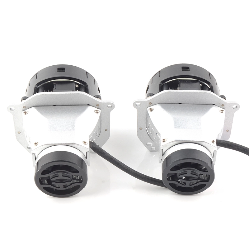 bi led projector lens 3 inch led headlight 10000lm 120w 6500k high low bicofal bi led projector lens for cars upgrade light 1