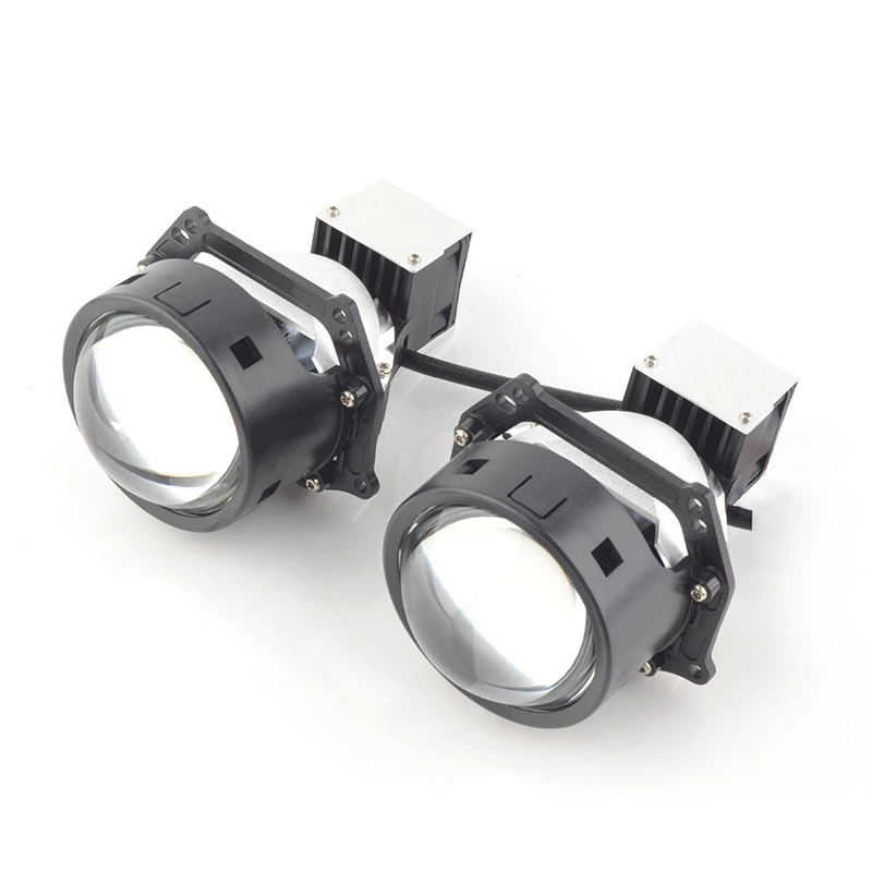 auto lighting system bicofal biled hi/low beam 3.0 inch h4 biled projector lens led headlight car projectors 1