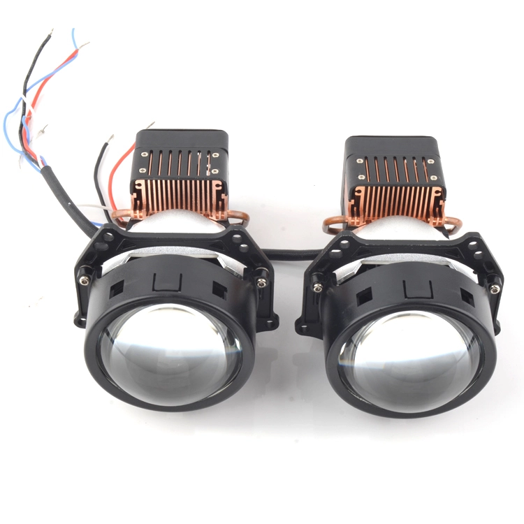 Auto light driving light car headlamp OEM wholesale price 3 inch bi led laser projector lens car headlight for auto vehicles 1