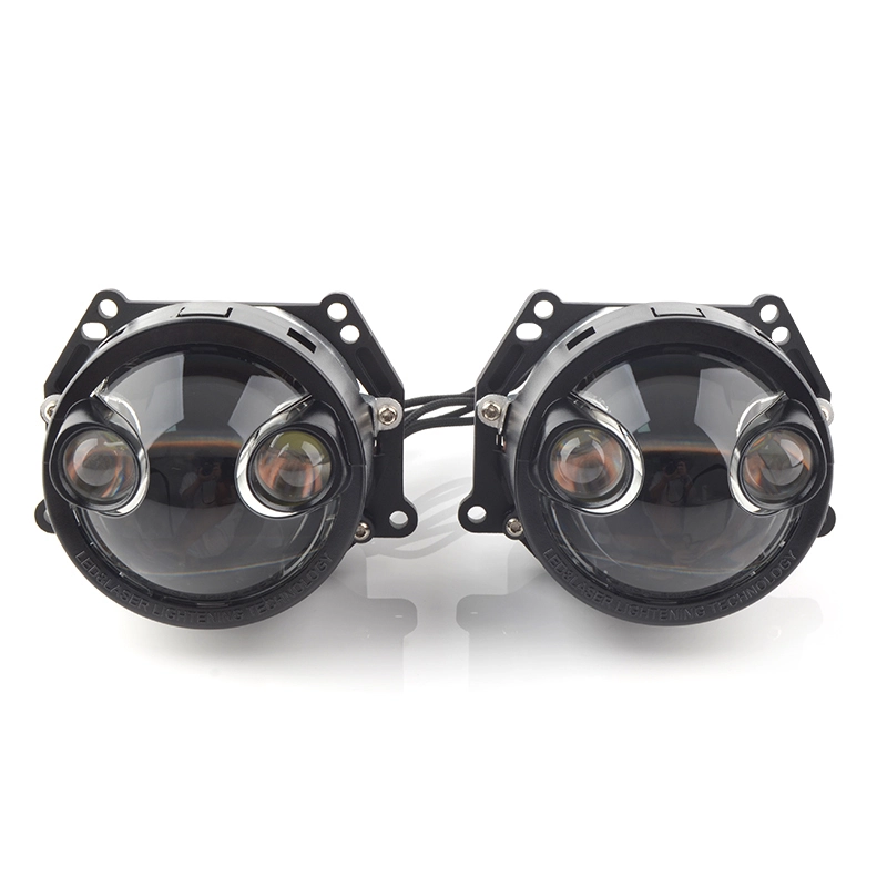 Car bi led high beam projector lens 3 Inch bi led projector lens car headlight bulbs 1