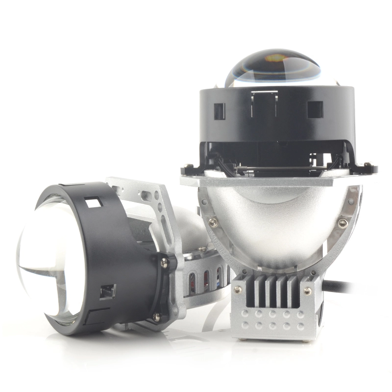 Auto Lighting Systems Bi Led Projector Lens 3.0inch 120W Super Bright leds Projector Headlight Car Spotlight 1