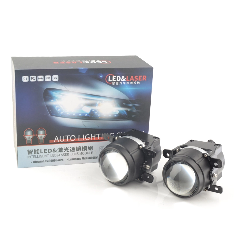 2023 New Fog Led Projector Lens 3000K 5000K 6000K 3 Inch Led Projector Lens For Car 1
