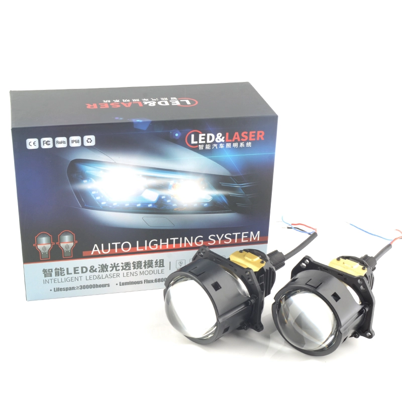 High Quality Lossless Led Car Lights 3 Inch Bi LED Projector Lens OEM PL3-27 Biled Headlight LED Car Headlamp 1