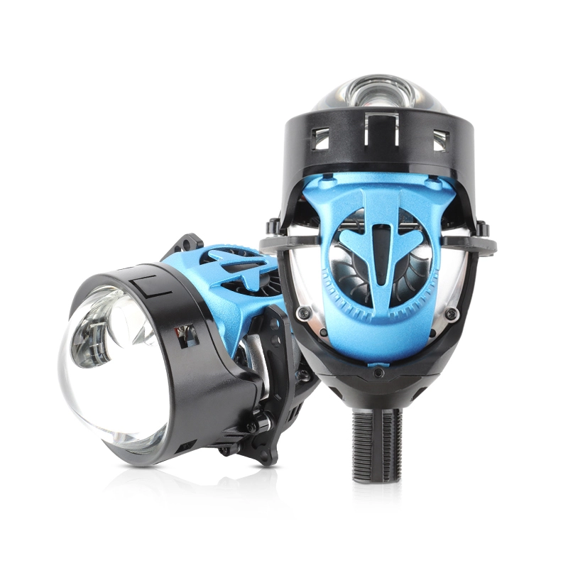 Direct Light Bifocal Bi LED Projector Lens 160W 3 Inch Lossless Install LED Headlight Bulb LED Projector Lenses For Cars 1