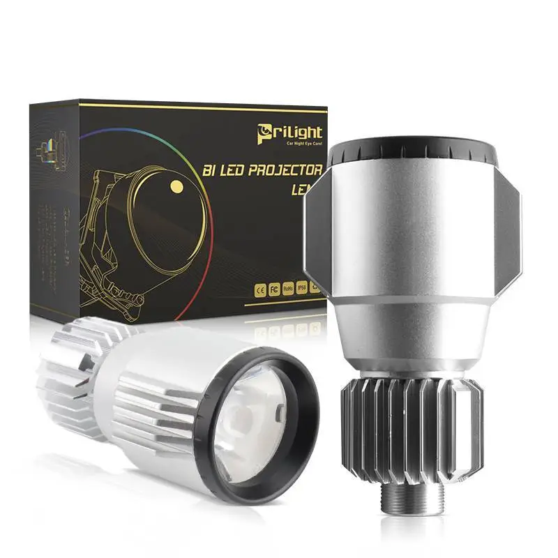 Headlight Auxiliary Light 18w High Beam Universal Installation LED Projector Lens Auto Lighting System 1