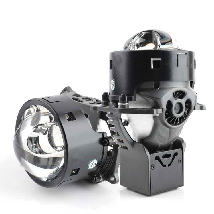 Auto Lighting System Led Projector Lens Direct Light 3 Inch Custom Design 160W Laser LED Headlight Biled Projector Lens 1