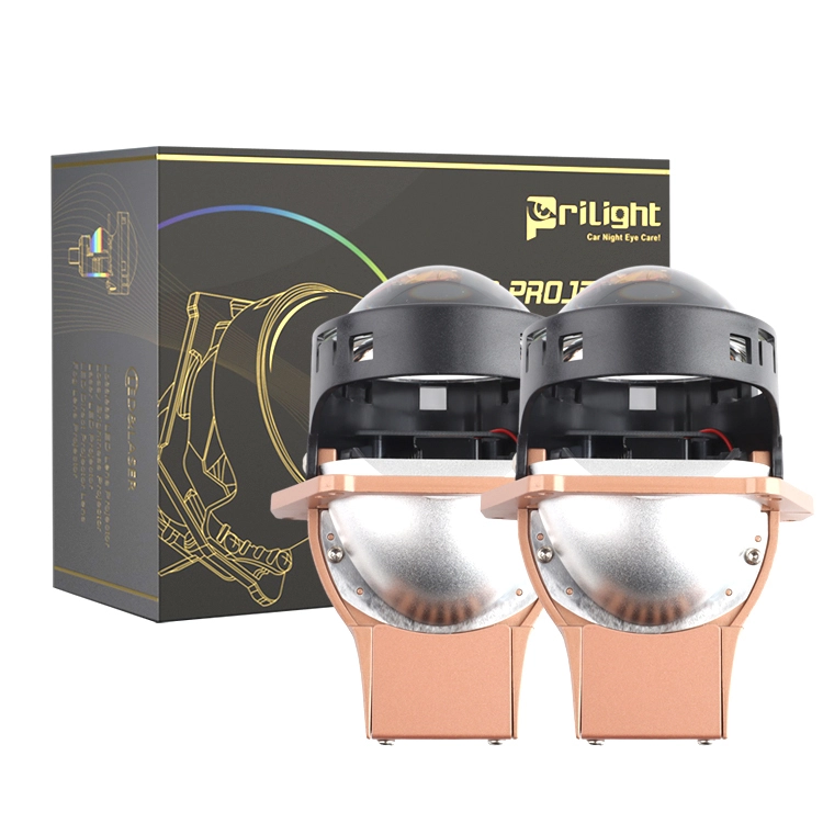 New Led Projector Lens 3.0 Cheap Price Headlight Retrofit High Low Beam 120W 6000K Led Projector Lens Universal 1