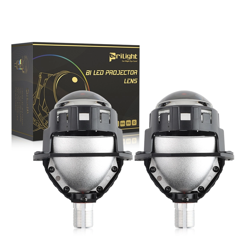 LHD RHD 2.5 inch Small Size No Damage BI-LED 86W 6500K LED Headlight Car Bi Led Projector Lens For Retrofit 1