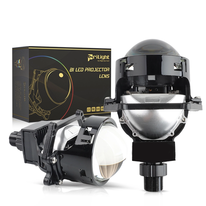 Factory Car Led Projector Headlight Lenses 3.0 Inch Led Projector Lens 120W Led Projector Lens Bifocal LED Lens Module 1