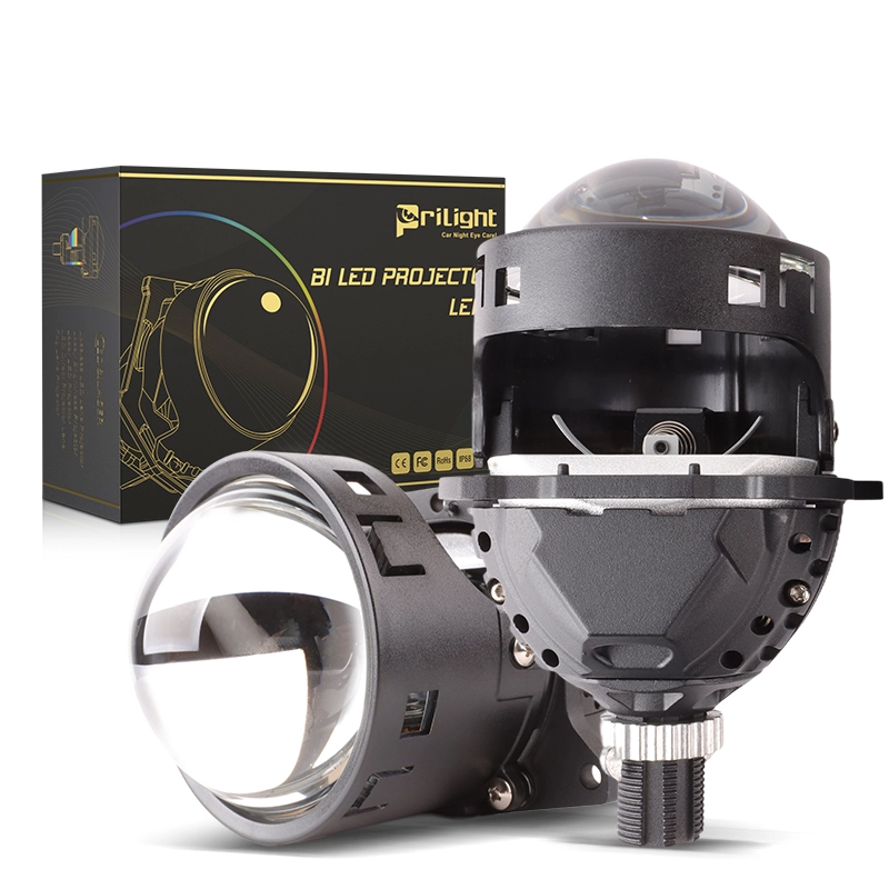 Auto Parts 6500k 12000lm LED Headlamp 3 inch Biled Projector Lens Xenon Conversion Kit 140W High Power LED Headlight Lens 1