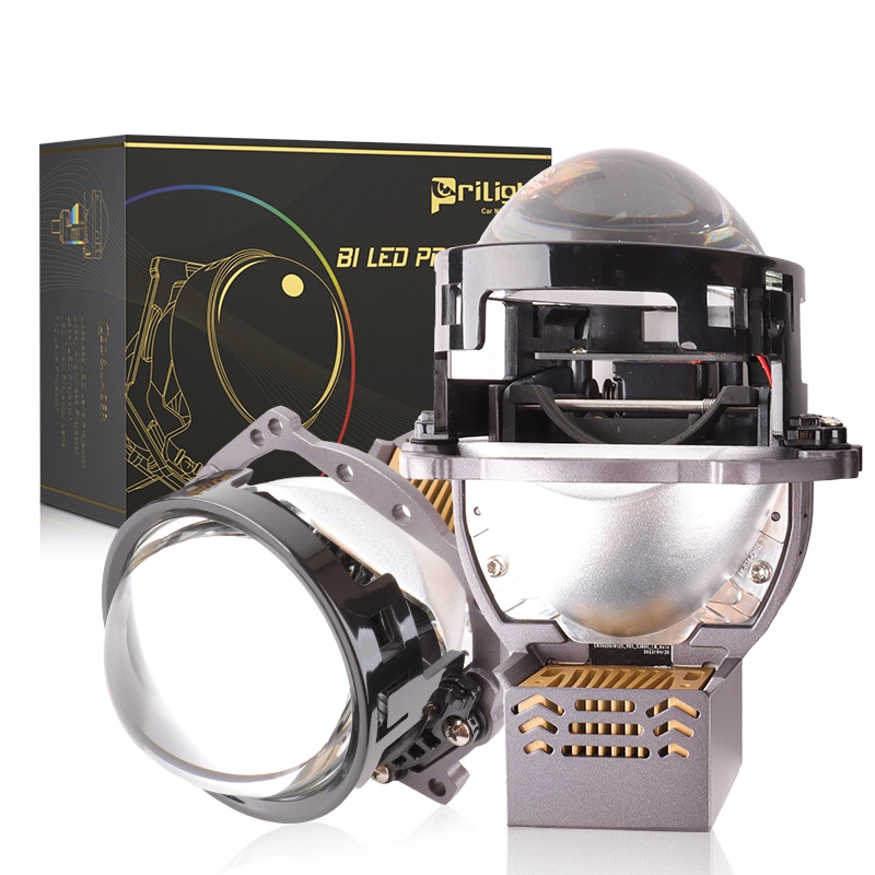 Auto Universal Headlamp 150W Bi Led Projector Lens Laser Luces Faros LED Headlight Replace Accessories LED Projector Lens 1