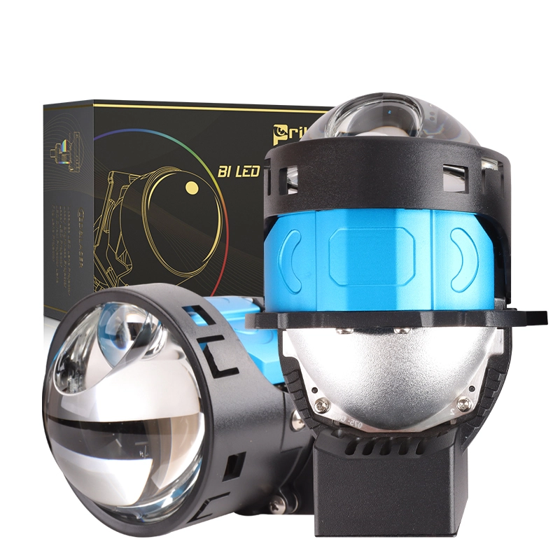 High Quality Auto Lamp Reflector Laser Bi-LED Projector Lens 3'' 160W Laser LED Lenses Module Car LED Headlights Canbus 1