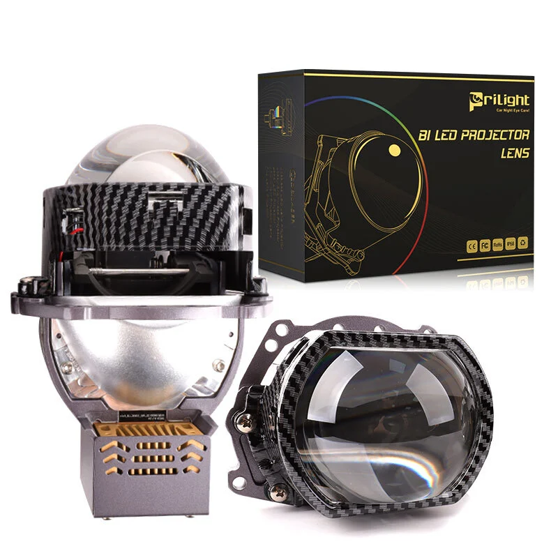 Bi Led Projector Lens 3.0 150W Super Bright High Low Beam Led Projector Lens Spotlight For Motorcycle Car 1