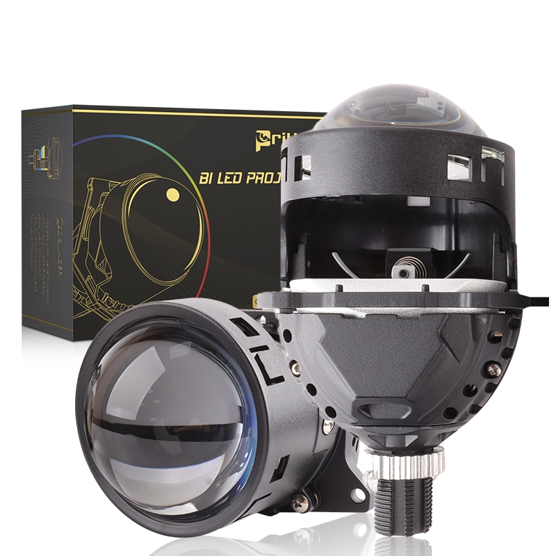 24V Bi Led Projector Lens 3.0 Inch 140W Dual Fan Car Led Headlight Projector Lens 6000K Bi Led Projector Lens 1
