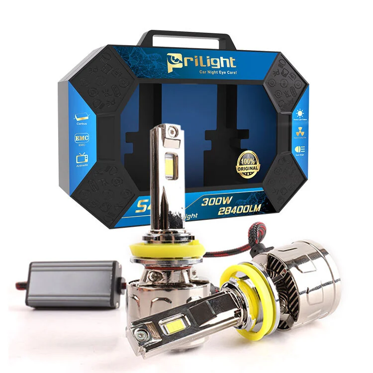 Auto Lighting Systems Led H11 H8 H7 H4 Led Headlight Bulb 210W 20000LM Car Led Headlight Bulb 1