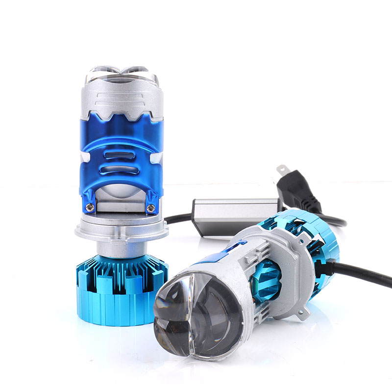 Prilight P18 Mini Led Projector Lens H4 170W 18000LM Led Headlight Projector Lens H4 Bi Mini Led Projector Lens 4