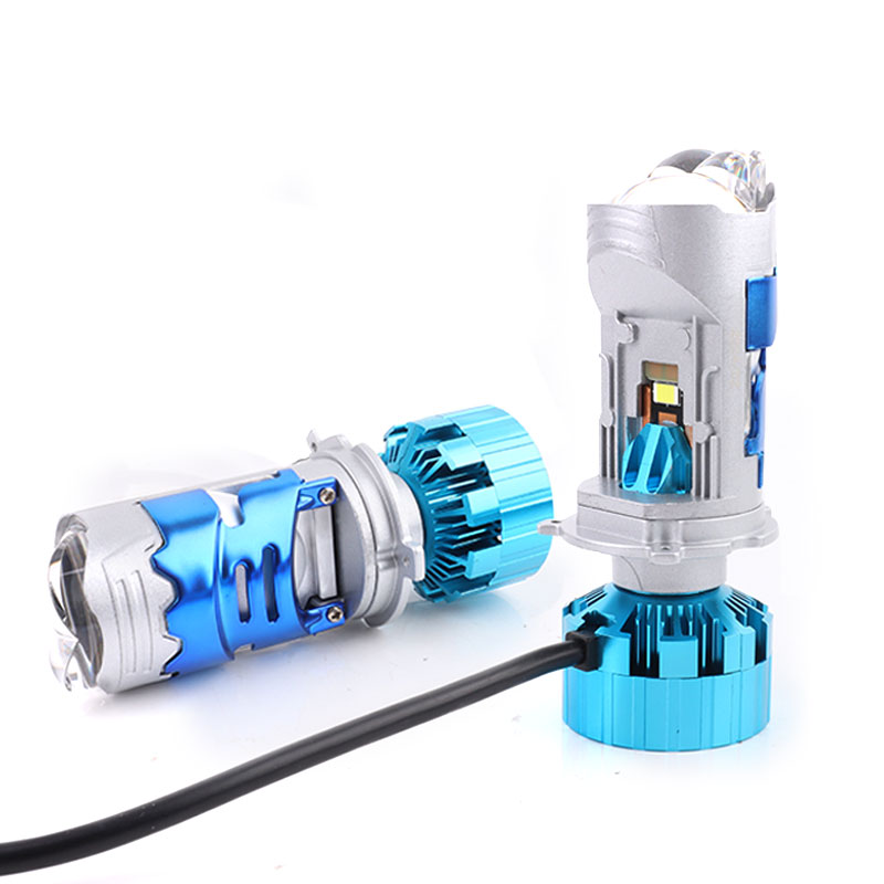 Prilight P18 Mini Led Projector Lens H4 170W 18000LM Led Headlight Projector Lens H4 Bi Mini Led Projector Lens 2