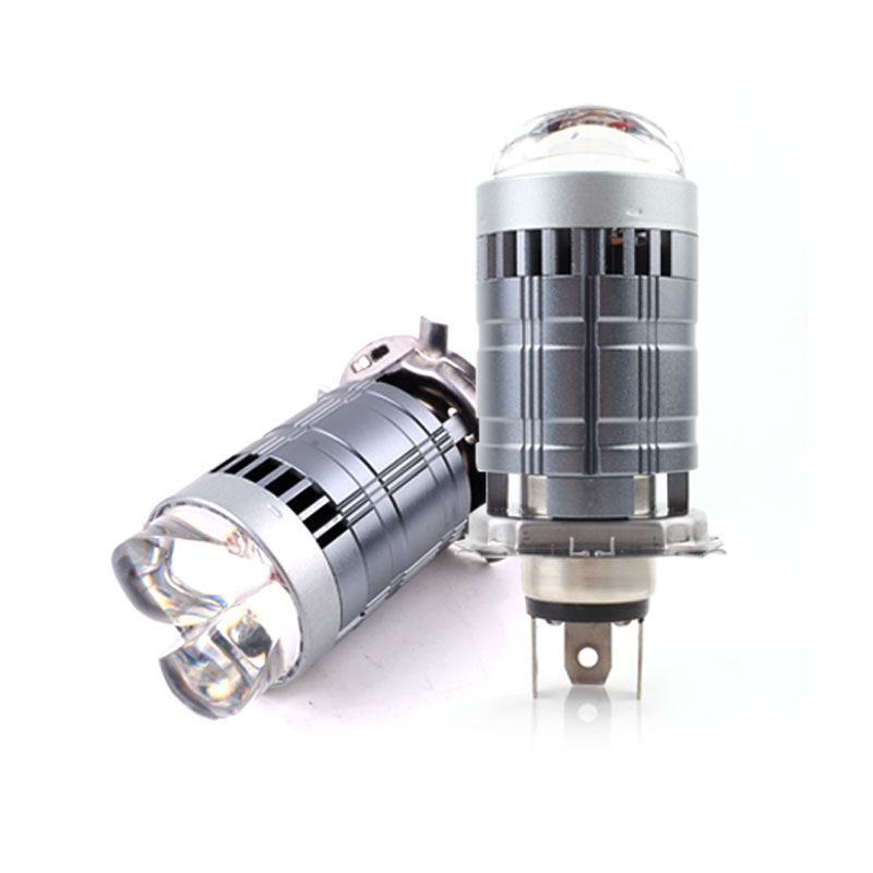 MOTO Led Part Laser Led Headlight Projector Lens 6500K 12000LM 100W Mini H4 Laser Led Projector Lens 4