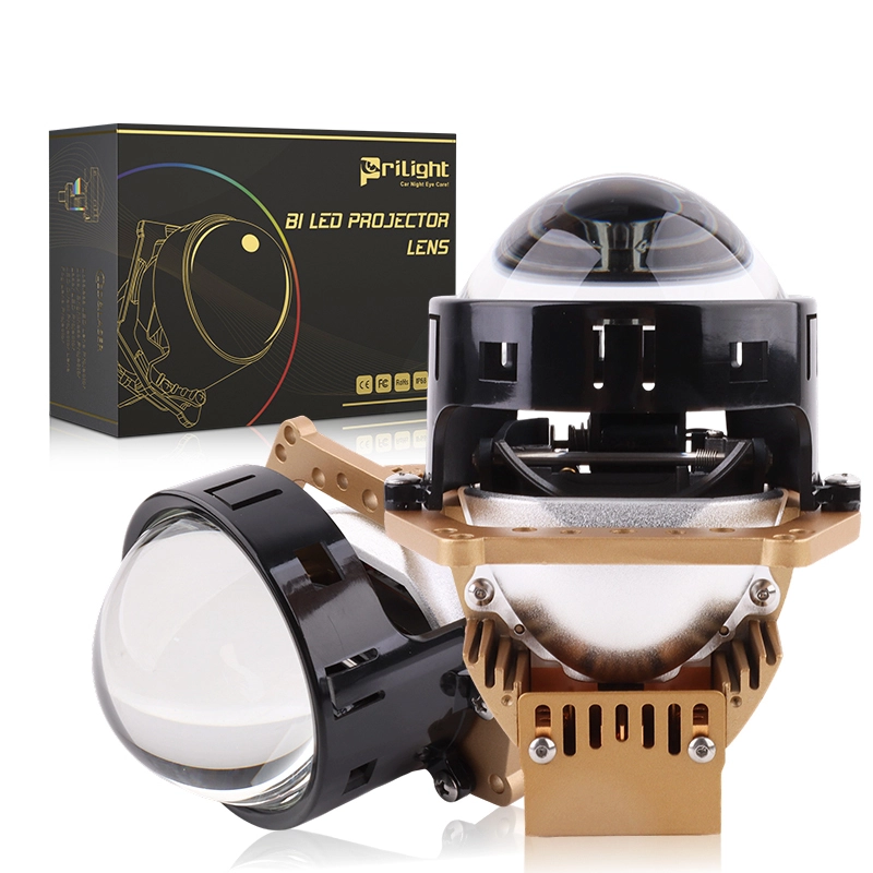 Prilight Highlight Biled Projector Lens 3 Inch 3000K 4500K 6000K 85W Super Bright High Low Beam Bi Led Lens 1