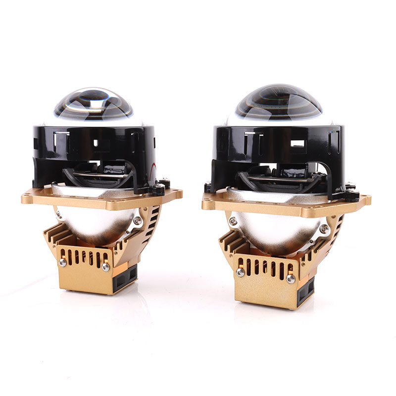 Prilight Highlight Biled Projector Lens 3 Inch 3000K 4500K 6000K 85W Super Bright High Low Beam Bi Led Lens 6