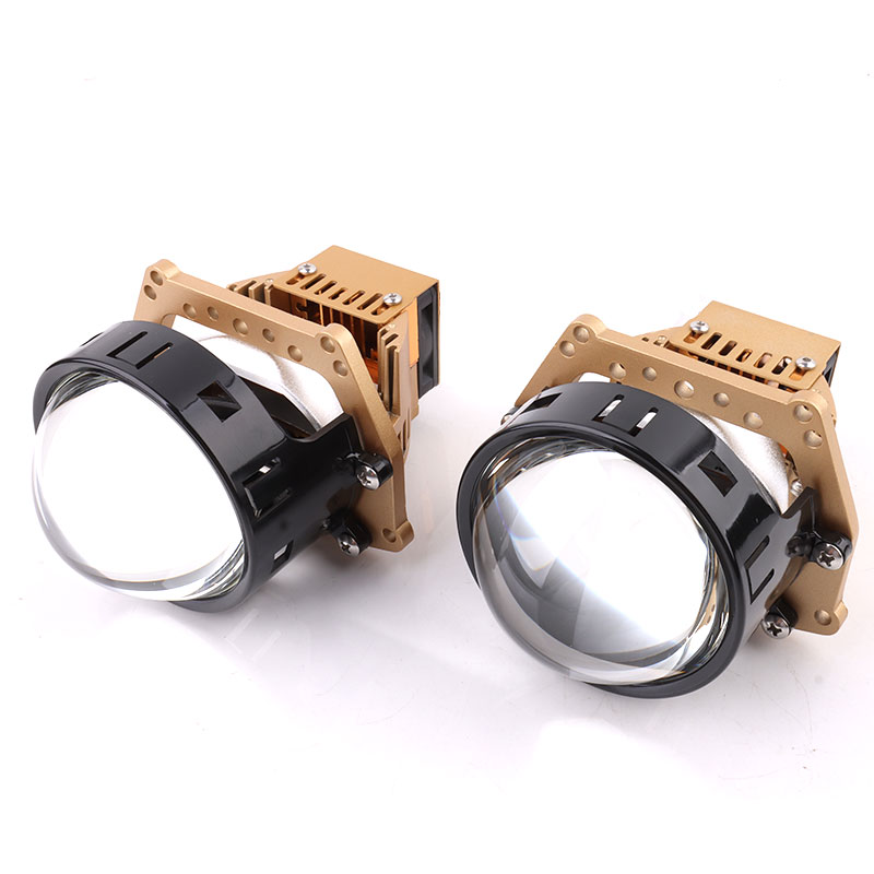 Prilight Highlight Biled Projector Lens 3 Inch 3000K 4500K 6000K 85W Super Bright High Low Beam Bi Led Lens 2