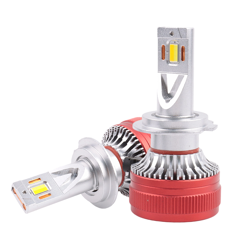 Prilight Phone APP Control Led Headlight Bulb 3000K-6500K RGB Led Headlight 75W 8000LM Led H1 H4 H7 H11Led Headlight 3