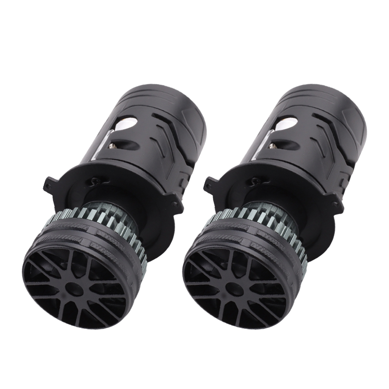 Car Retrofit Led Projector Headlight Lens H4 160W 17000LM Dual Lens Mini H4 Bi Led Projector Lens Auto Headlamp 5