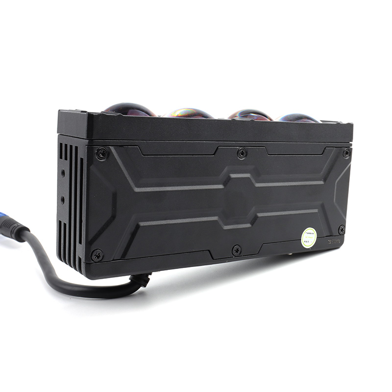 Car Matrix Front Grill Light 4 Lens 100W 6500K Universal Auto Lighting System Car Grill Lights 3