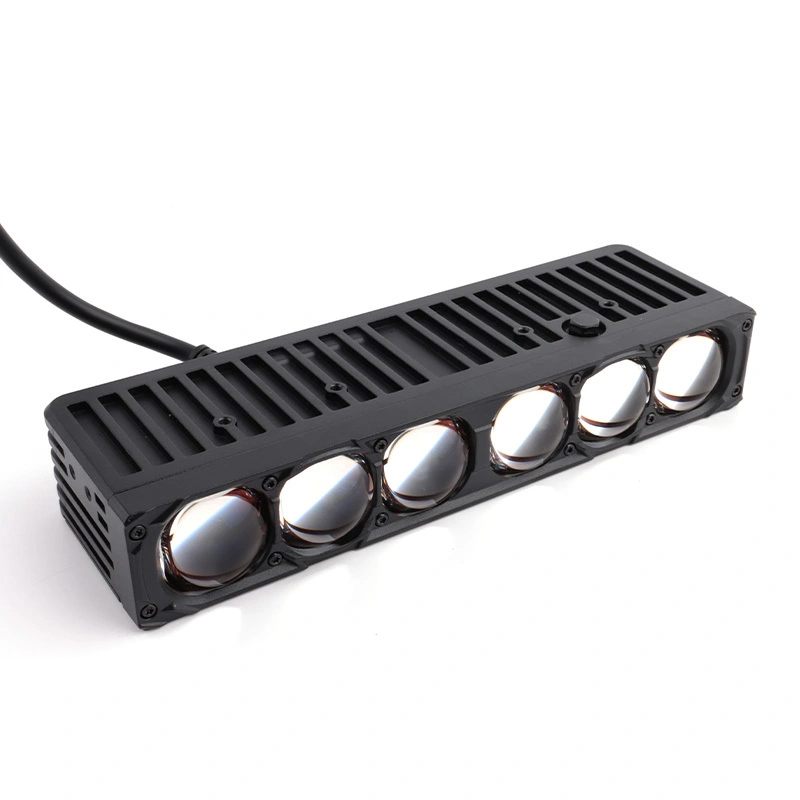 Car Accessories Car Grill Lights 150W 6500K Waterproof 6 Lens Matrix Grill Light Led Projector Lens 1